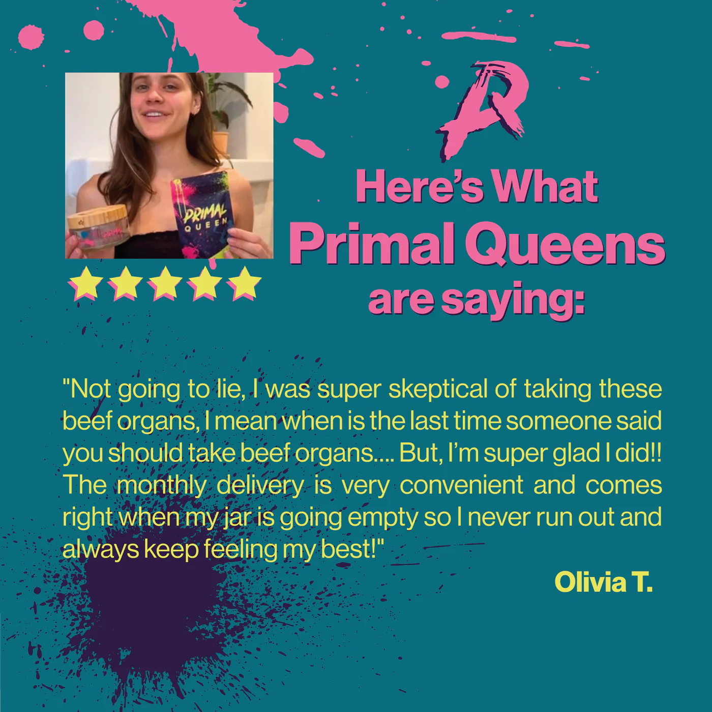 【Primal Queen Site】Clinically Studied Beef Organ Superfoods for women